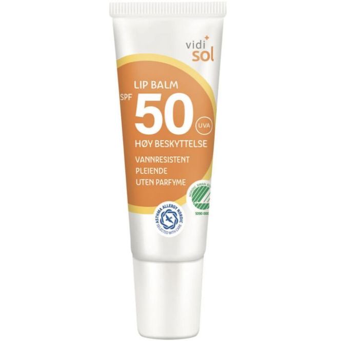 Hovedbilde Vidi Sol Lip Balm SPF50 10 ml