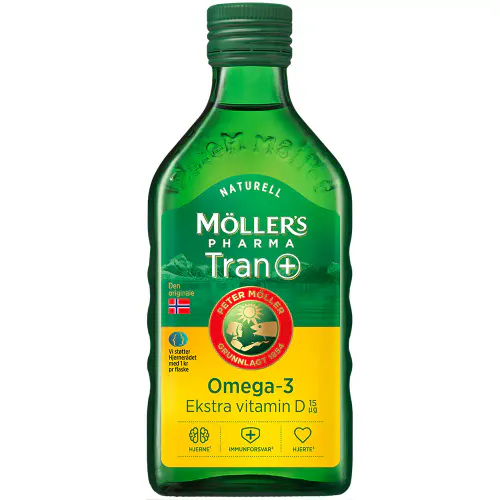 Møllers Pharma Tran D+ Naturell 250 ml