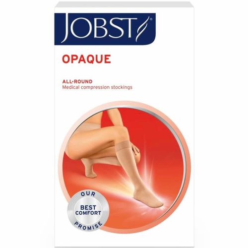 JOBST Opaque K2 Knestrømpe Sort M 1 par 