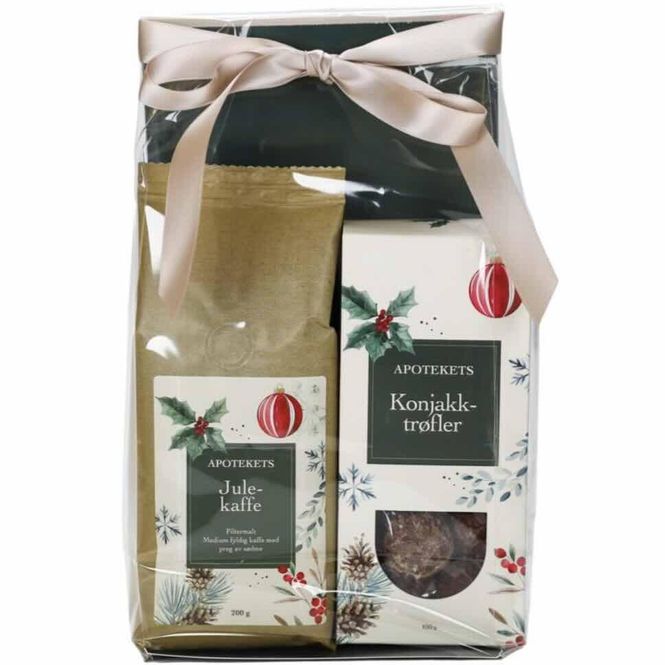 Hovedbilde Apotekets Julekaffe & Konjakktrøfler Gavesett