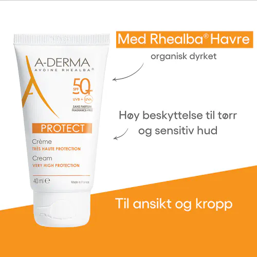 A-Derma Sun Protect Cream SPF50+ 40 ml
