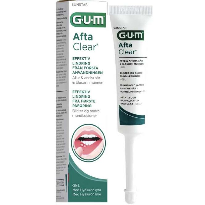 Hovedbilde Gum Afta Clear Gel 10 ml