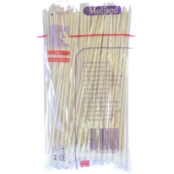 Hovedbilde Klinion Bomullspinner Tre 15cm 100 stk