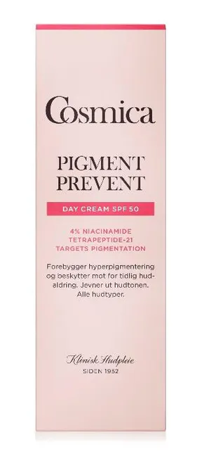 Hovedbilde Cosmica Pigment Prevent Day Cream SPF50 50 ml