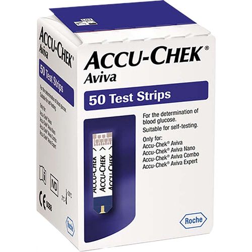 Accu-Chek Aviva Glukose Blodsukkerstrimler 50 stk
