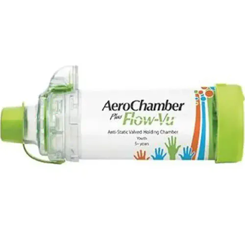 AeroChamber Plus Flow-Vu m/ Munnstykke Barn 1 stk