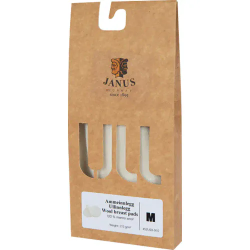 Ammeinnlegg Janus Merinoull str. M 2 stk