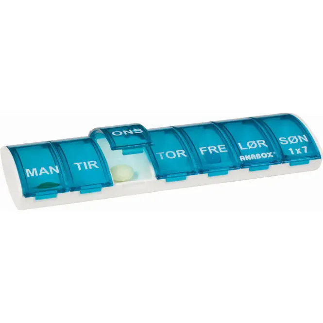 Hovedbilde Anabox Ukesdosett Enkel 1 stk