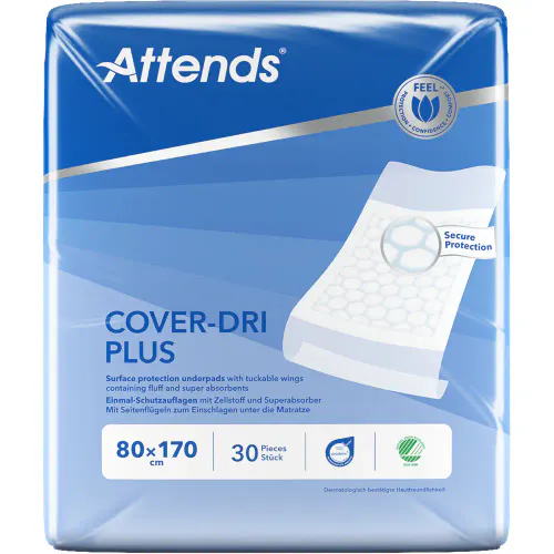 Attends Cover-Dri Plus 80 x 170 cm 30 stk