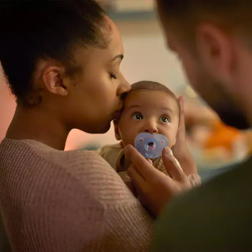 Avent Soothie Heart 0-6m Blå 2 stk
