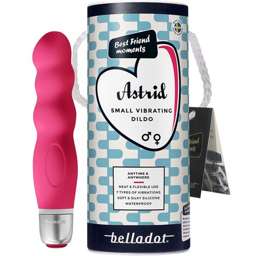 Belladot Astrid Vibrerende Dildo Rød
