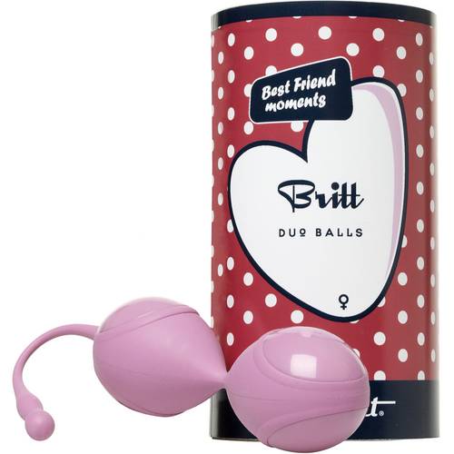 Belladot Britt Vaginalkuler Rosa 1 sett