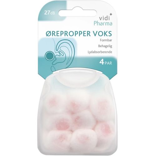 Vidi Pharma Ørepropper Voks 4 par  