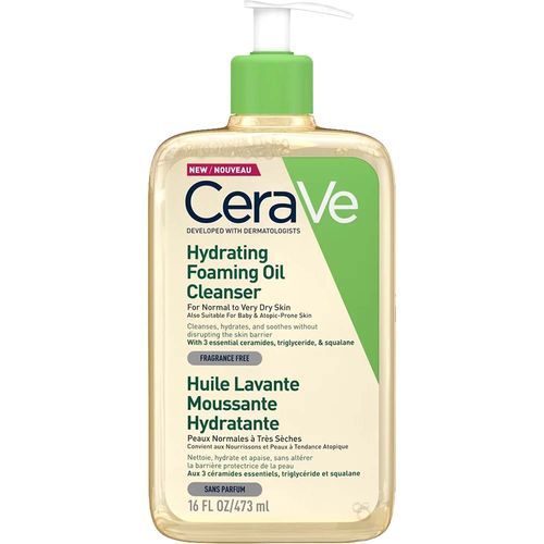 CeraVe Hydrating Foaming Oil Cleanser 473 ml