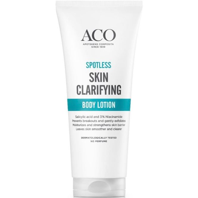 Hovedbilde Aco Spotless Skin Clarifying Body Lotion UP 200ml