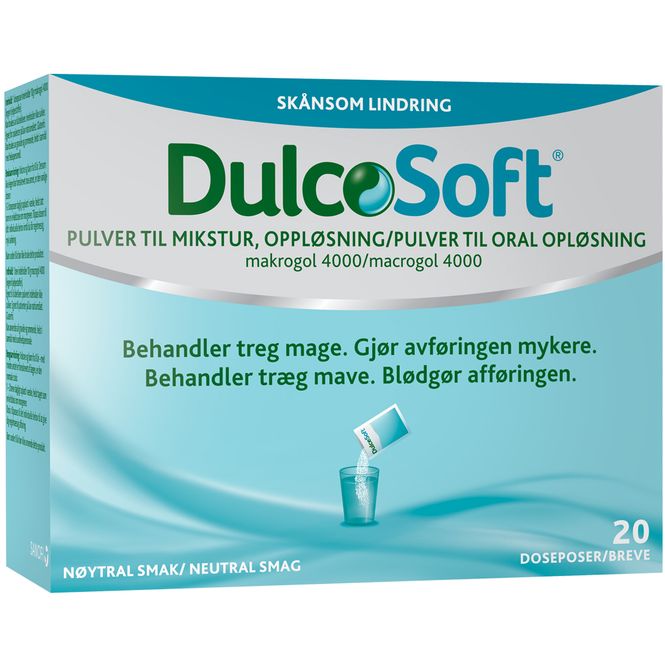 Hovedbilde DulcoSoft Doseposer 20 stk