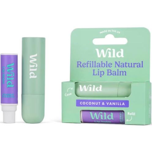 Wild Lip Balm Coconut & Vanilla Sage Leppepomade Startpakke 1 sett