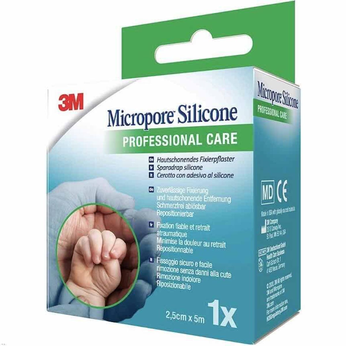 3M Silikontape 2,5 cm x 5m 1 Rull