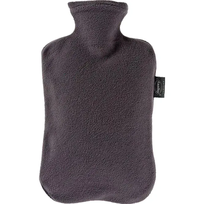 Hovedbilde Fashy Varmeflaske m/Fleecetrekk Grå 1 stk