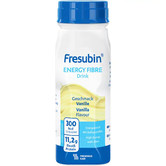 Hovedbilde Fresubin Energy Fibre Drink Vanilje 4 x 200 ml