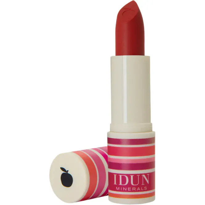 Hovedbilde Idun Minerals Matte Leppestift Jordgubb 4 g