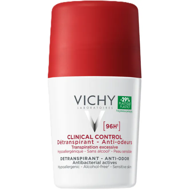 Hovedbilde Vichy 96H Clinical Control Deo Antiperspirant m/Parfyme 50 ml 