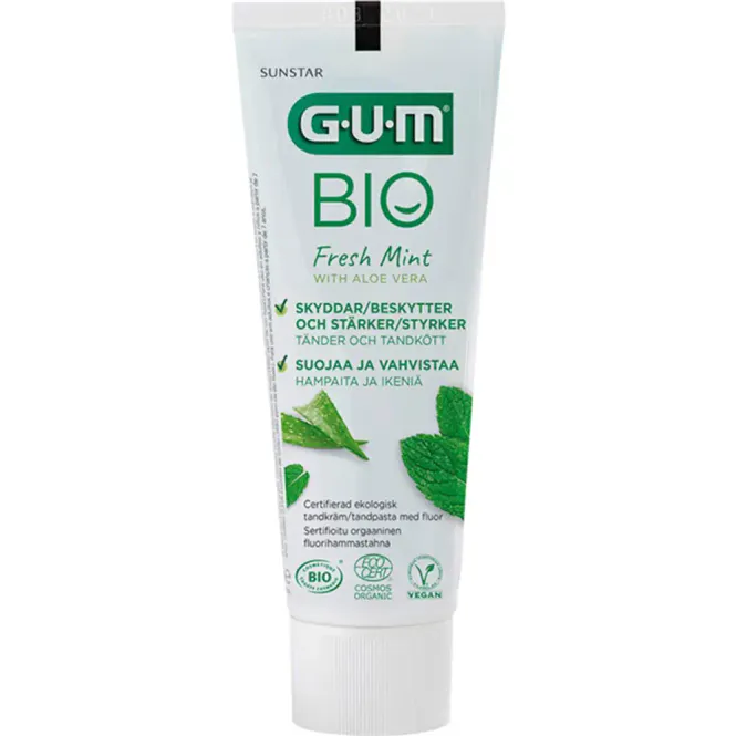 Hovedbilde Gum Bio Tannkrem Fresh Mint 75 ml