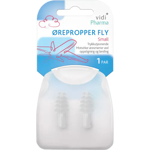 Vidi Pharma Ørepropper Fly Small 1 par