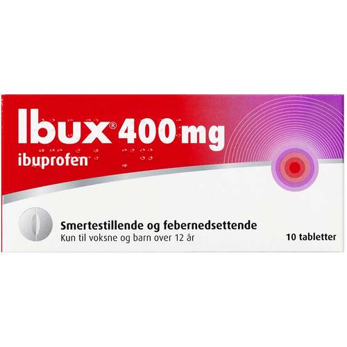 Ibux Tabletter 400 mg 10 stk