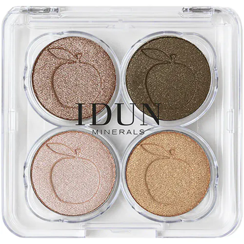 Idun Minerals Øyenskyggepalett Brunkulla 4 g