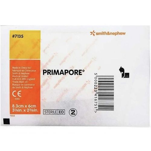 Primapore Bandasje Steril 6x8,3 cm 5 stk
