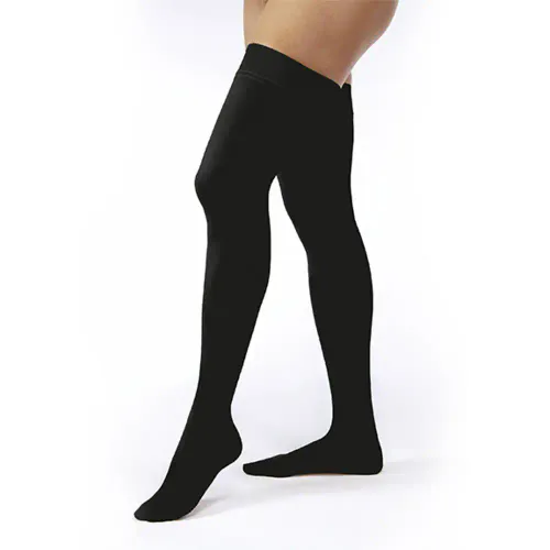 JOBST Opaque K1 Lårstrømpe Sort XL 1 par
