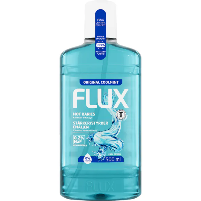 Hovedbilde Flux Fluorskyll 0,2% Original Coolmint 500 ml