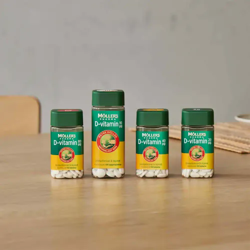 Møllers Pharma D-Vitamin 20 µg 150 tabletter