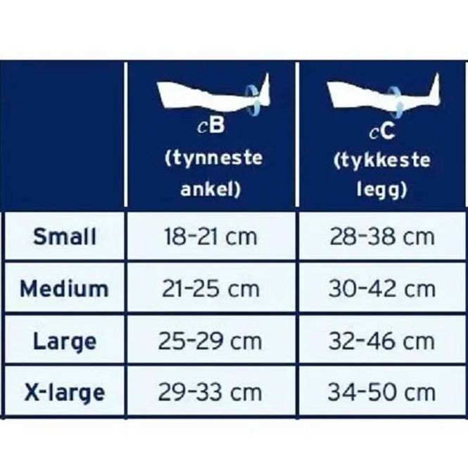 Hovedbilde JOBST Style K1 Knestrømper Grå M 1 par