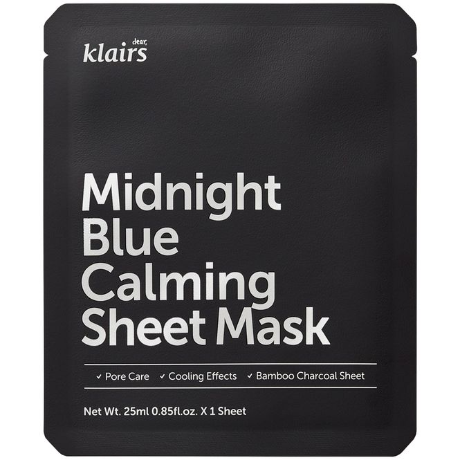 Hovedbilde Klairs Midnight Blue Calming Sheet Mask 1 stk