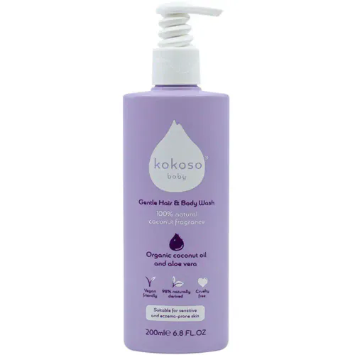 Kokoso Baby Gentle Hair & Body Wash 200 ml