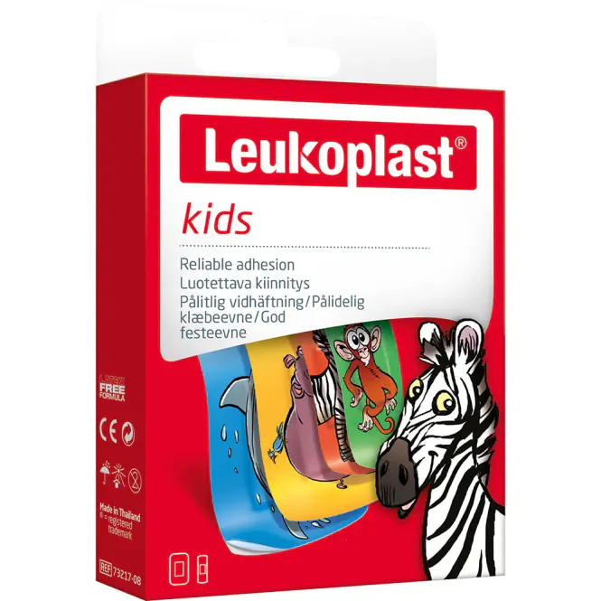 Hovedbilde Leukoplast Kids Barneplaster 12 stk