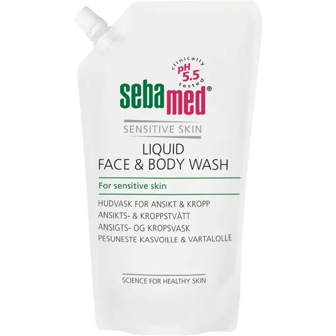 Hovedbilde Sebamed Liquid Face & Body Wash Refill m/p 1000 ml