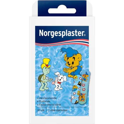 Norgesplaster Bamse 20 stk