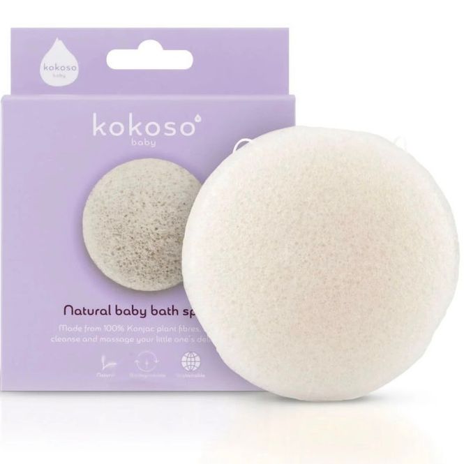 Hovedbilde Kokoso Baby Natur Bath Sponge 1 stk