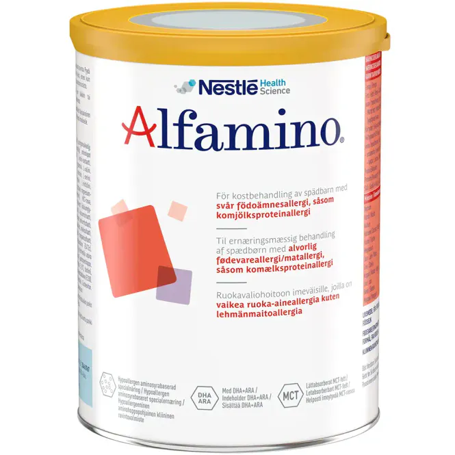 Hovedbilde Nestle Alfamino Næringsmiddel 400 g