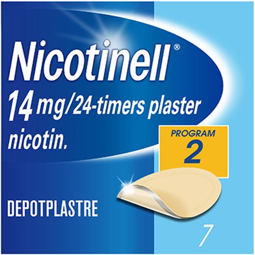 Nicotinell Depot Plaster 14 mg/24 timer 7 stk