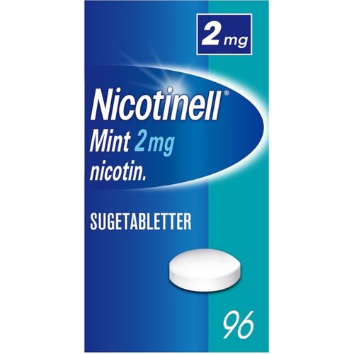 Nicotinell Sugetabletter 2 mg Mint 96 stk