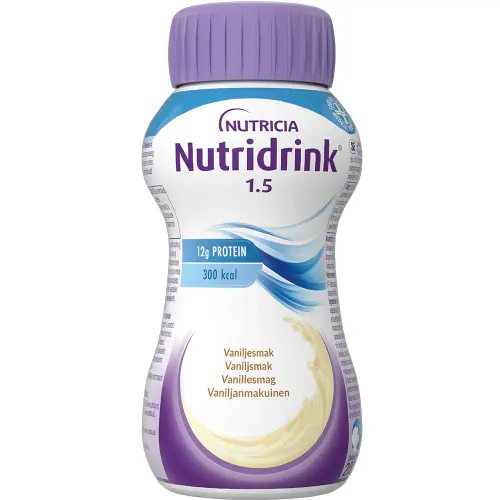 Nutridrink Næringsdrikk Vanilje 4 x 200 ml
