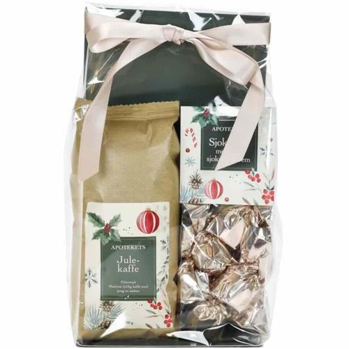 Apotekets Julekaffe & Sjokoladekuler Gavesett