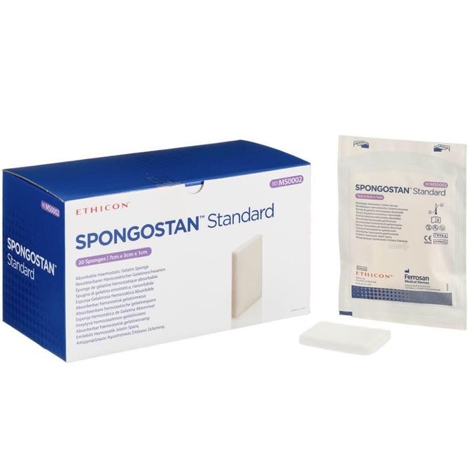 Hovedbilde Spongostan Steril Standard Gelatinsvamp 20 stk
