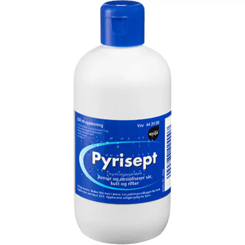 Pyrisept 1 mg/ml Oppløsning 250 ml