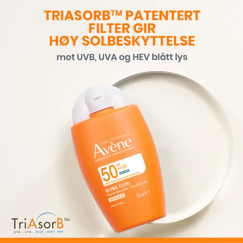 Avène Sun Ultra Fluid Invisible SPF50 50 ml  