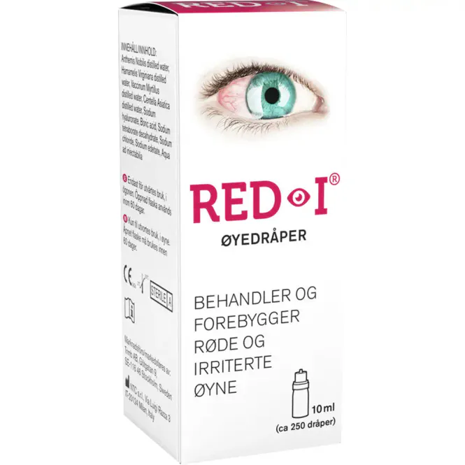 Hovedbilde Red-I Øyedråper 10 ml